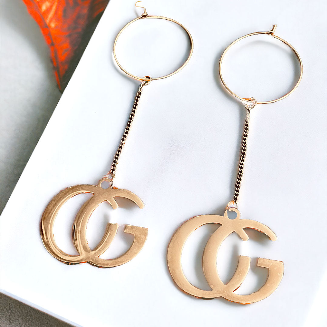 Chris Gelinas Rose Gold Hoops