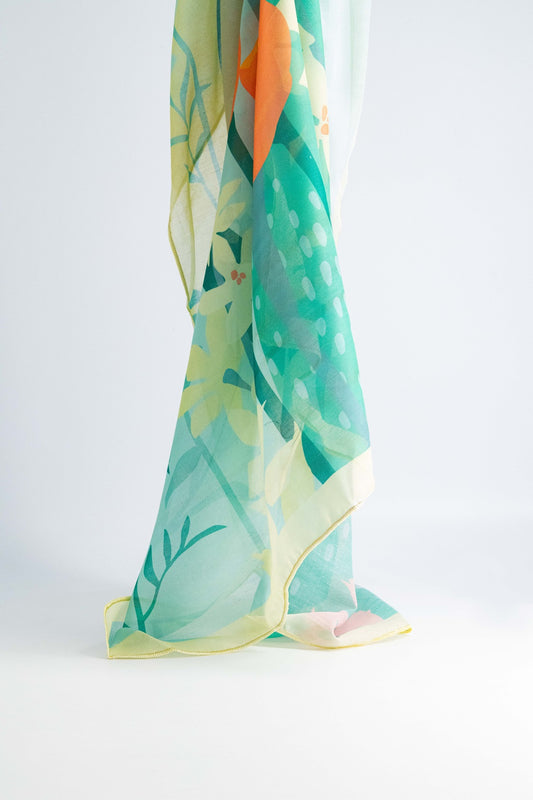 SCENIC FLORAL STOLE