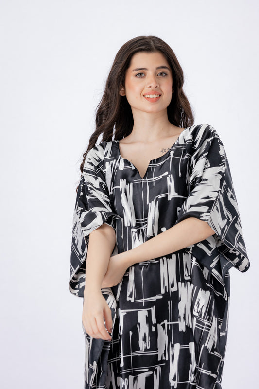 g&g - Stripe Printed Kaftan