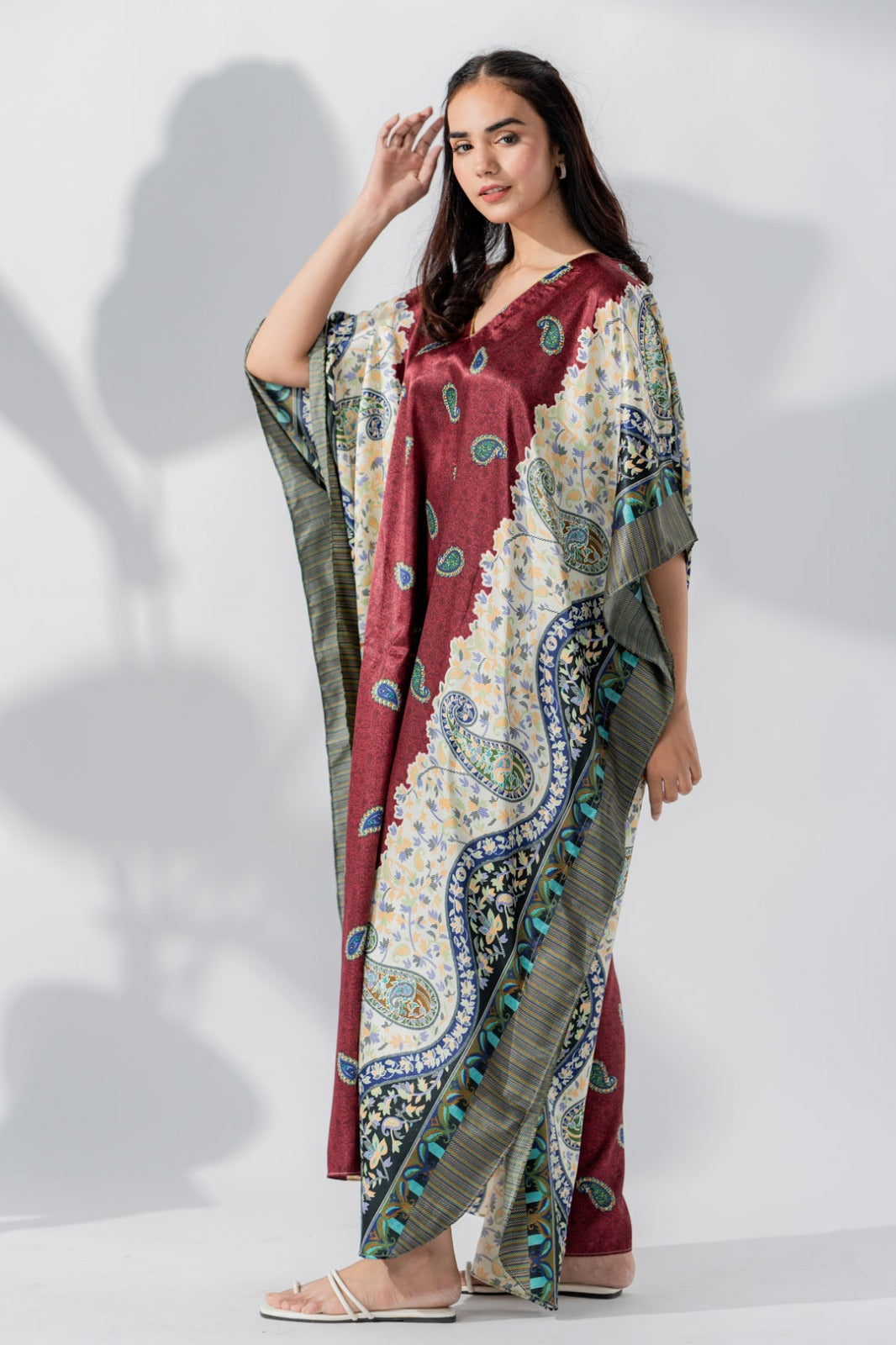 g&g - Printed Long Kaftan