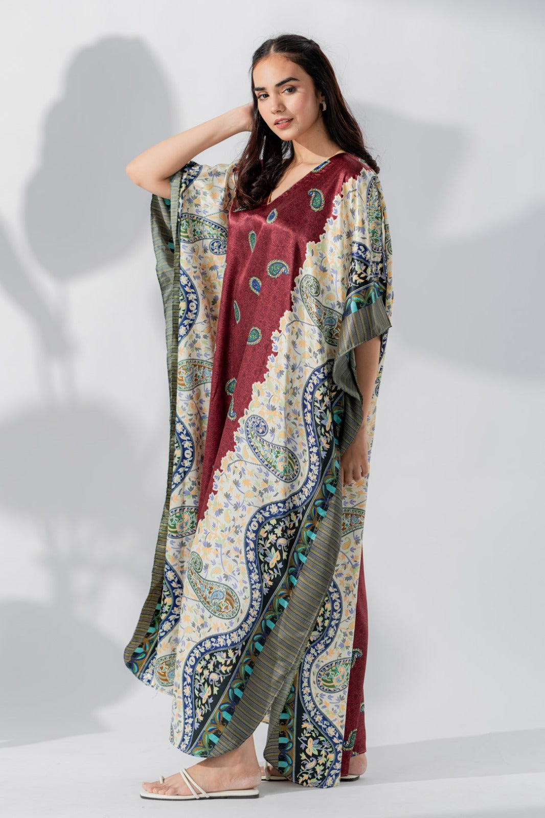 g&g - Printed Long Kaftan