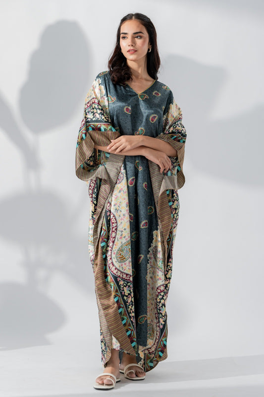 g&g - Printed Long Kaftan