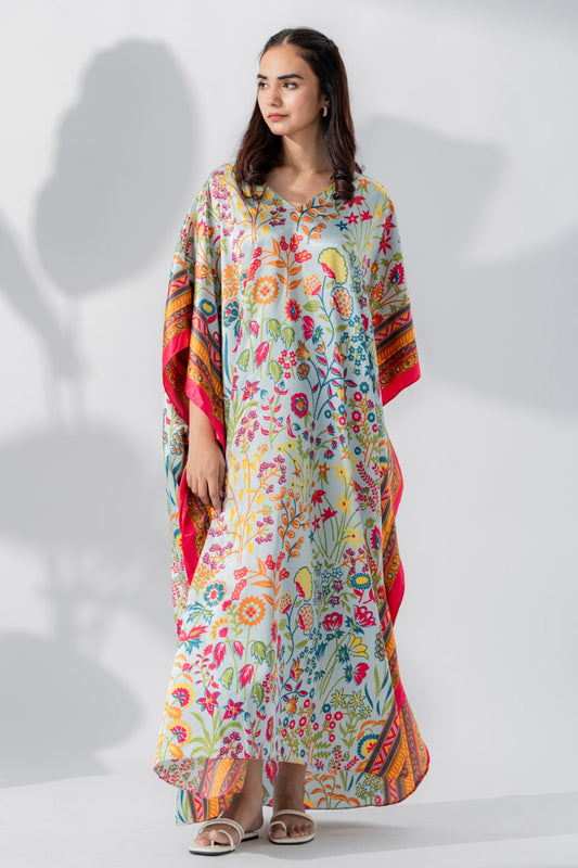 g&g - Printed Long Kaftan