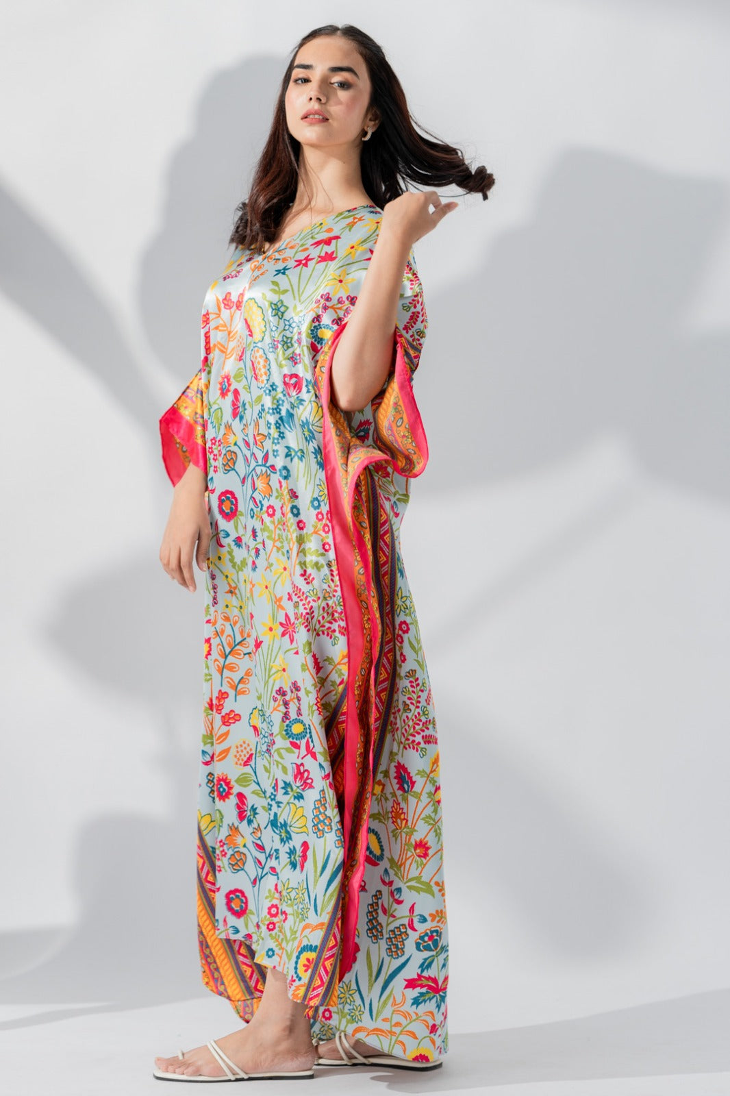 g&g - Printed Long Kaftan