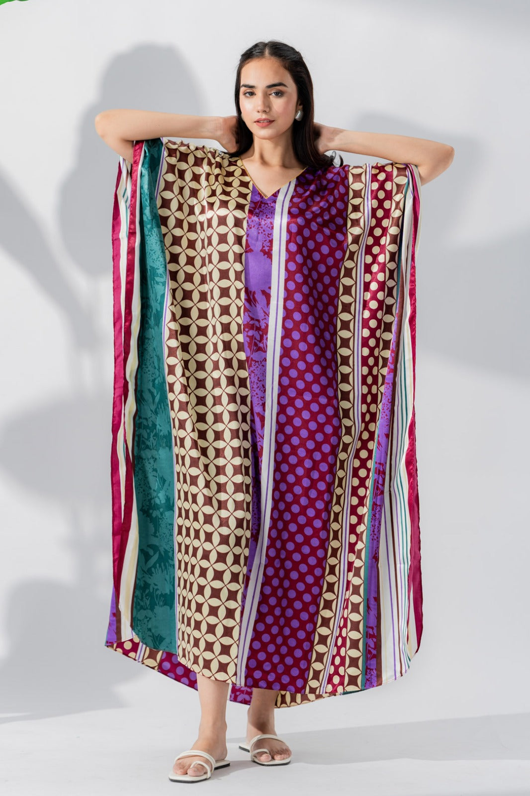 g&g - Printed Long Kaftan