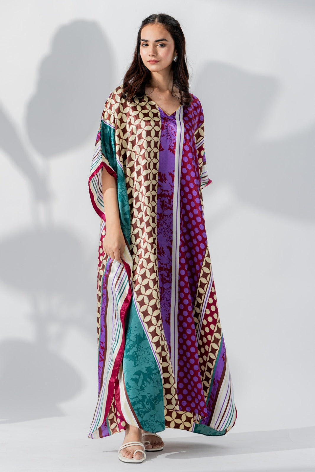 g&g - Printed Long Kaftan