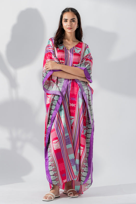 g&g - Printed Long Kaftan