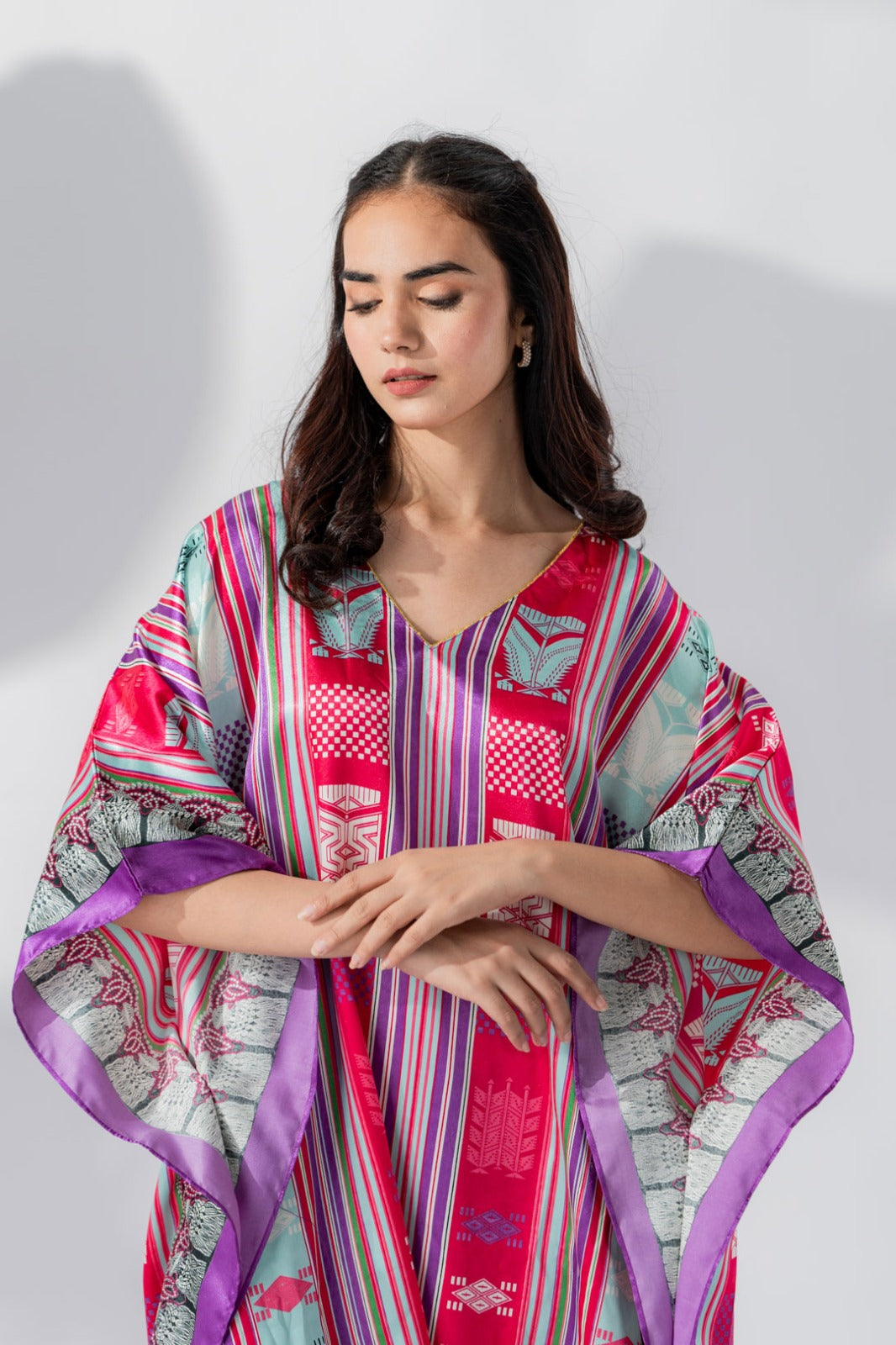 g&g - Printed Long Kaftan