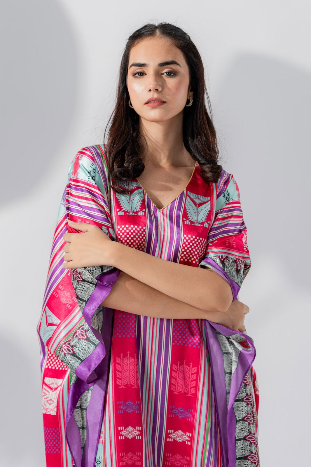 g&g - Printed Long Kaftan