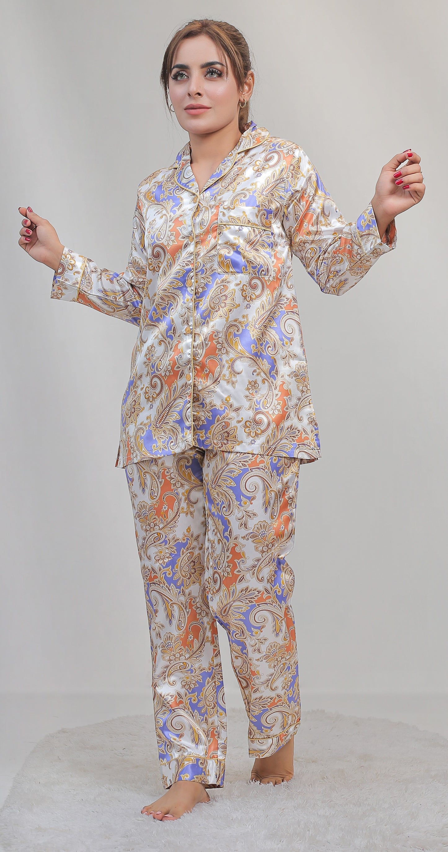 g&g - Women's Classic Long-sleeve PJ Set