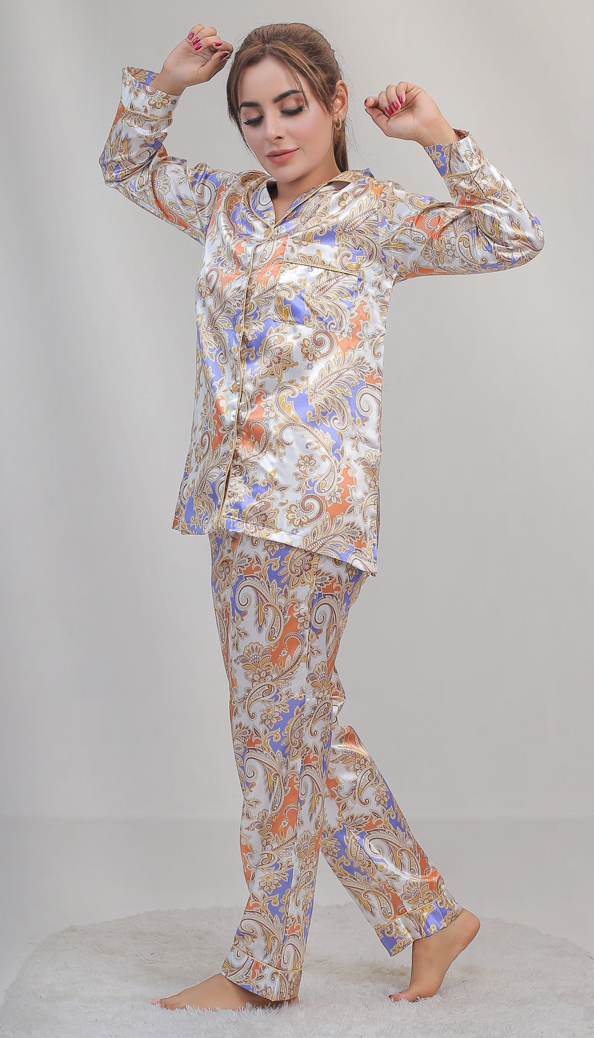 g&g - Women's Classic Long-sleeve PJ Set