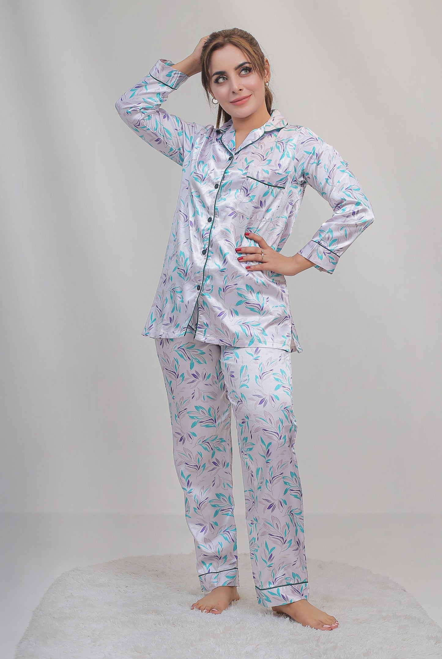 g&g - Women's Classic Long-sleeve PJ Set