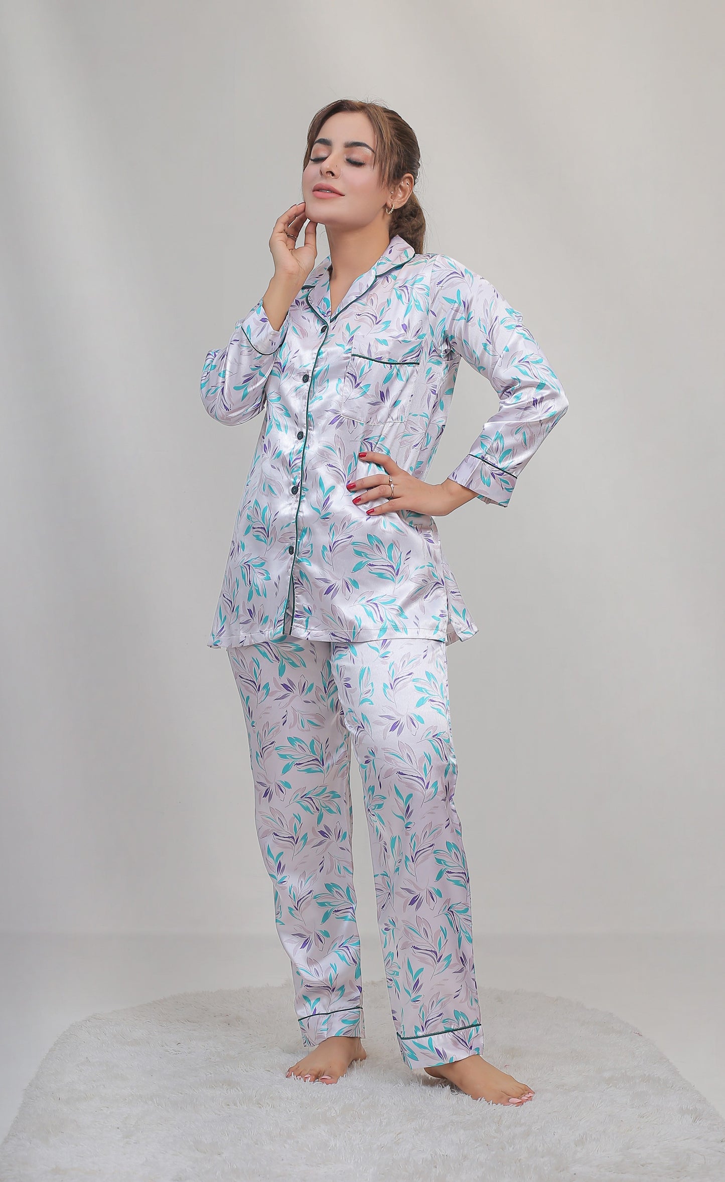 g&g - Women's Classic Long-sleeve PJ Set