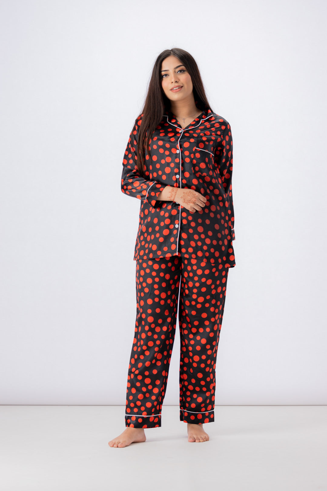 g&g - Women's Short-sleeve Silk PJ Set