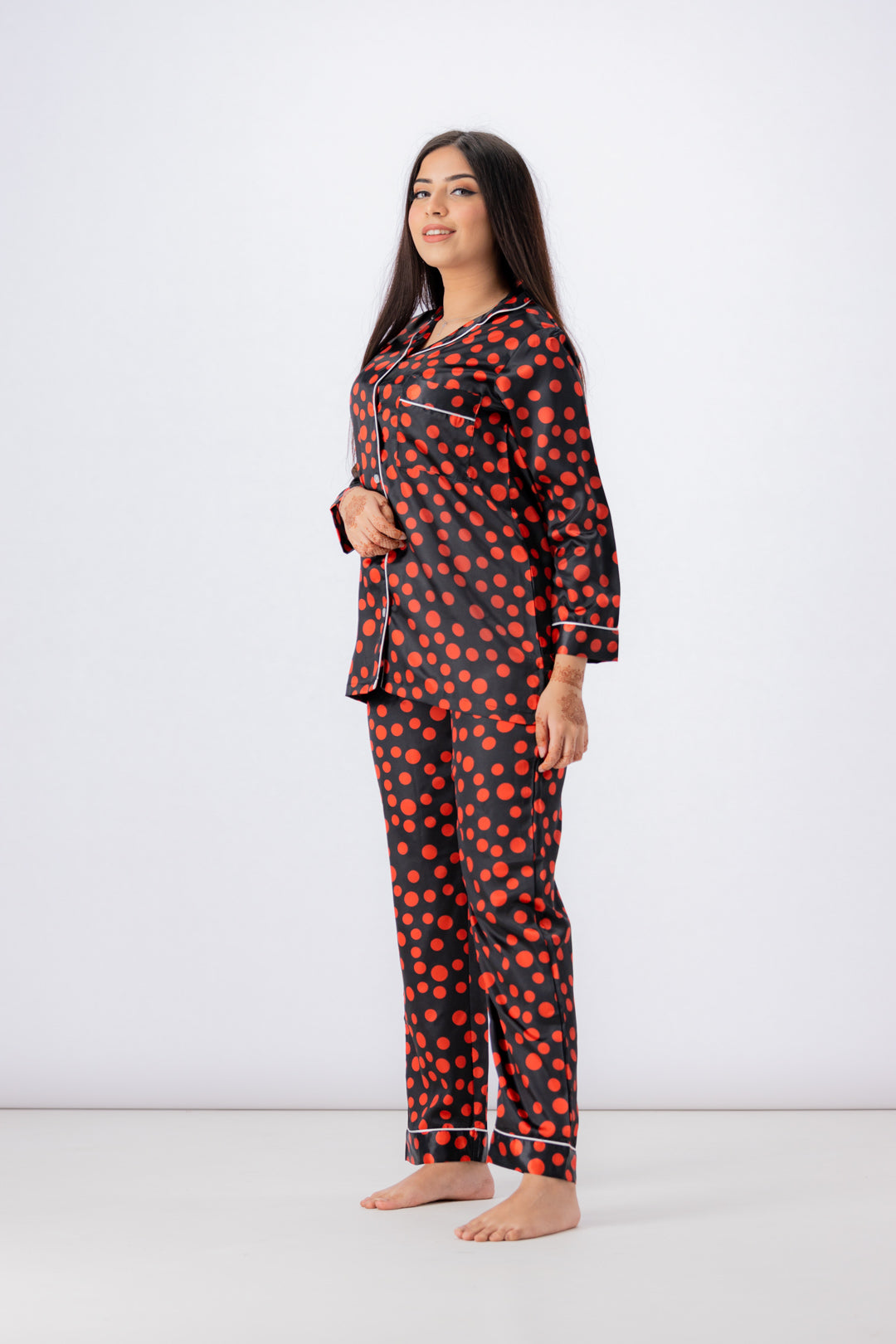 g&g - Women's Short-sleeve Silk PJ Set