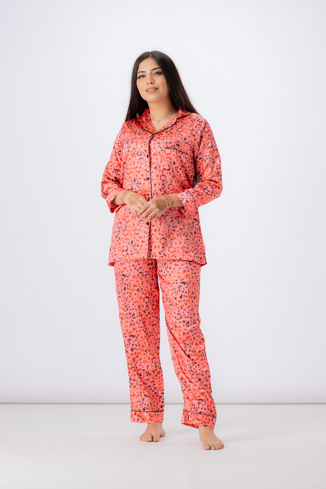 g&g - Women's Short-sleeve Silk PJ Set