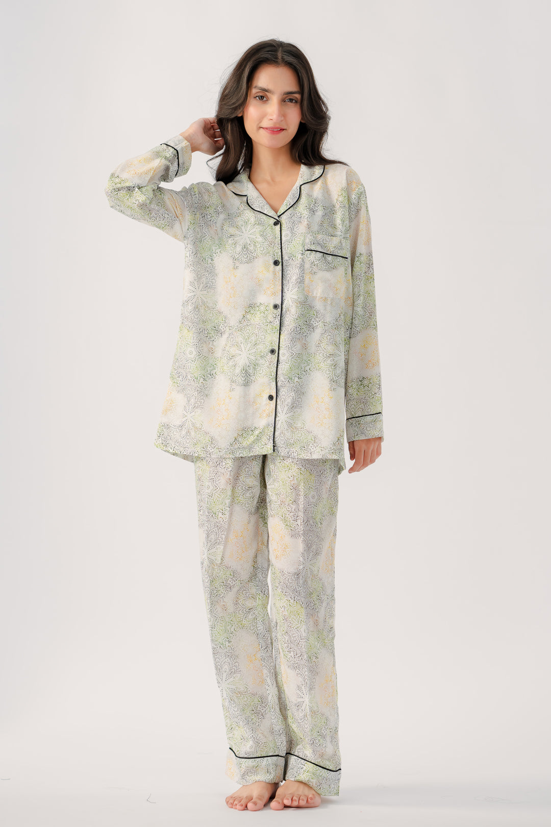 Poly-Rayon PJ Set