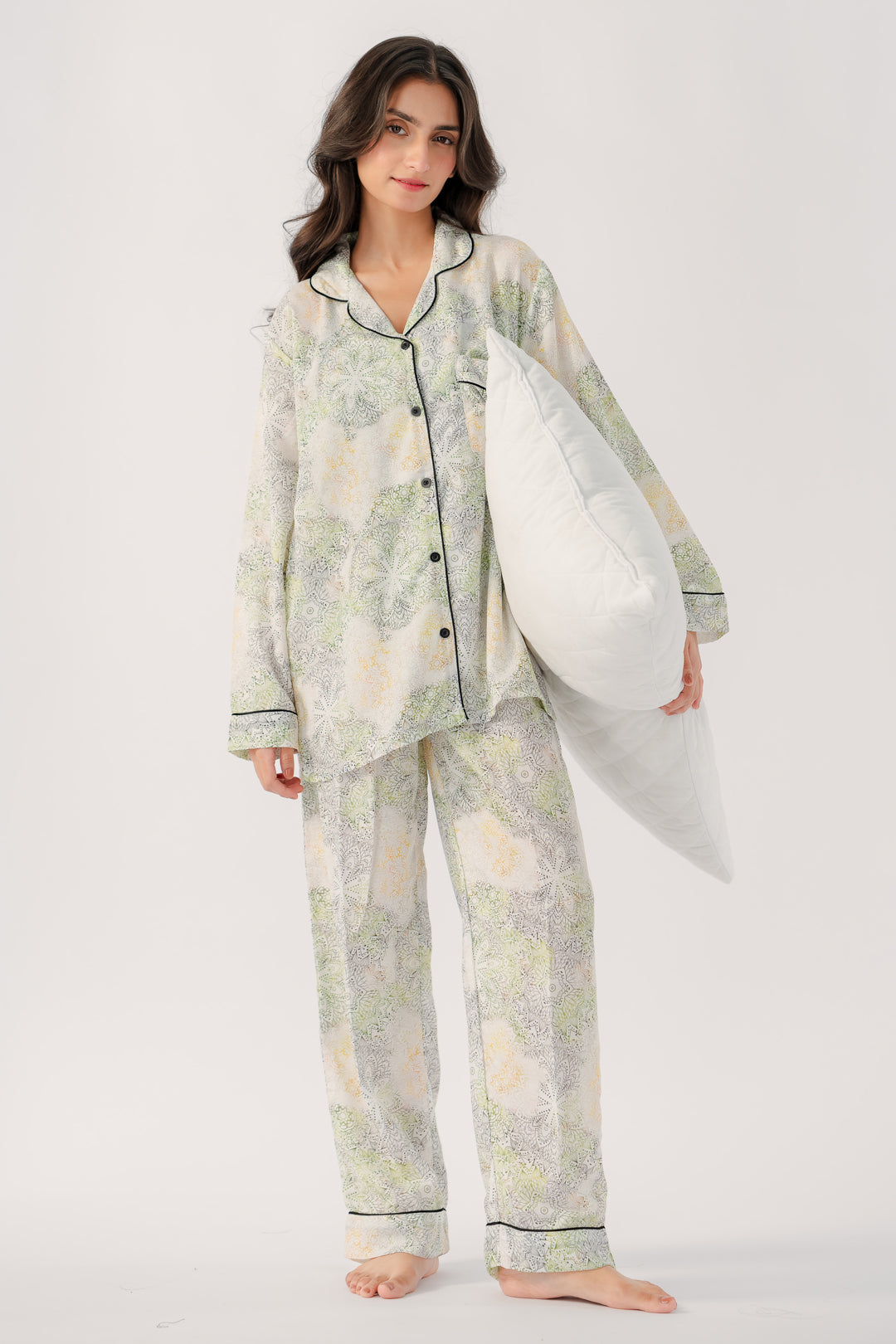 Poly-Rayon PJ Set