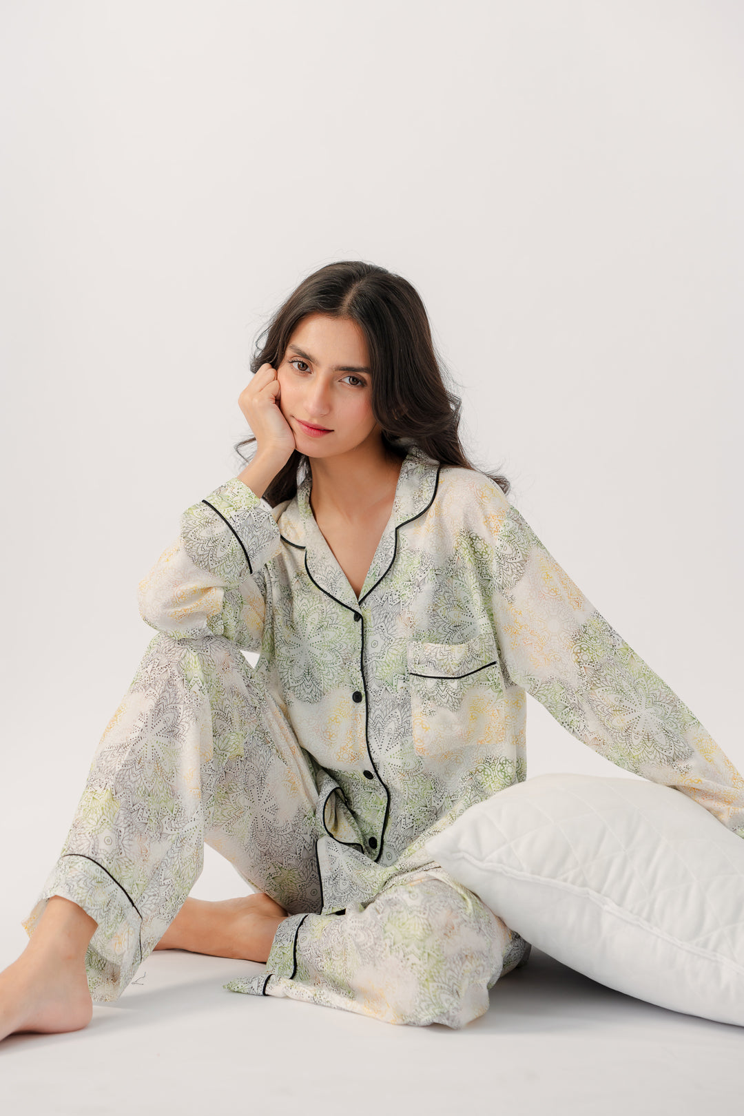 Poly-Rayon PJ Set