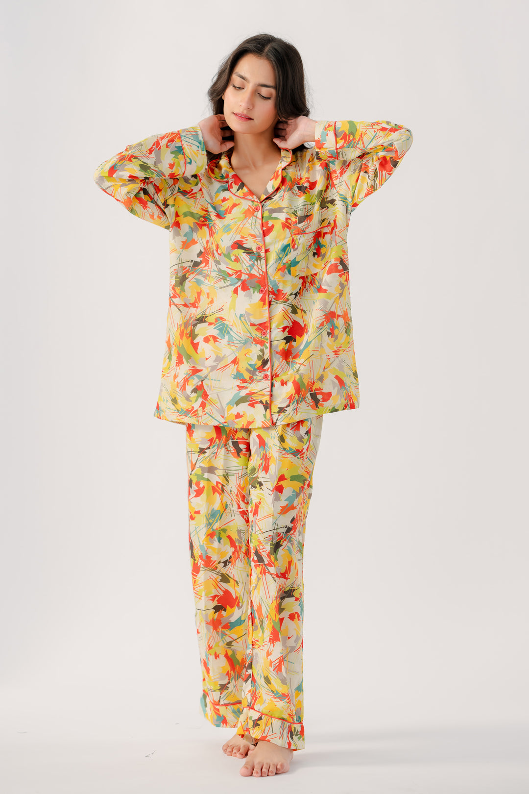 Poly-Rayon PJ Set