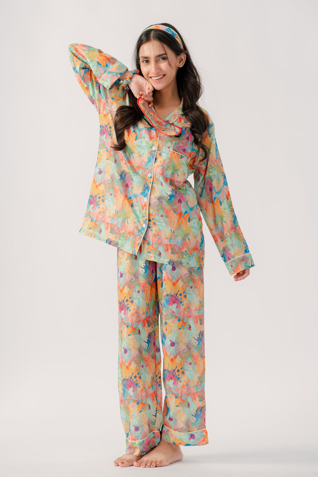 Poly-Rayon PJ Set