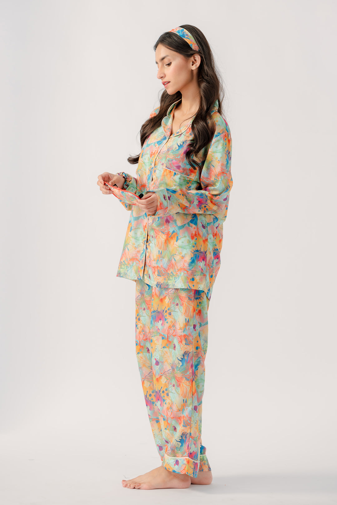 Poly-Rayon PJ Set