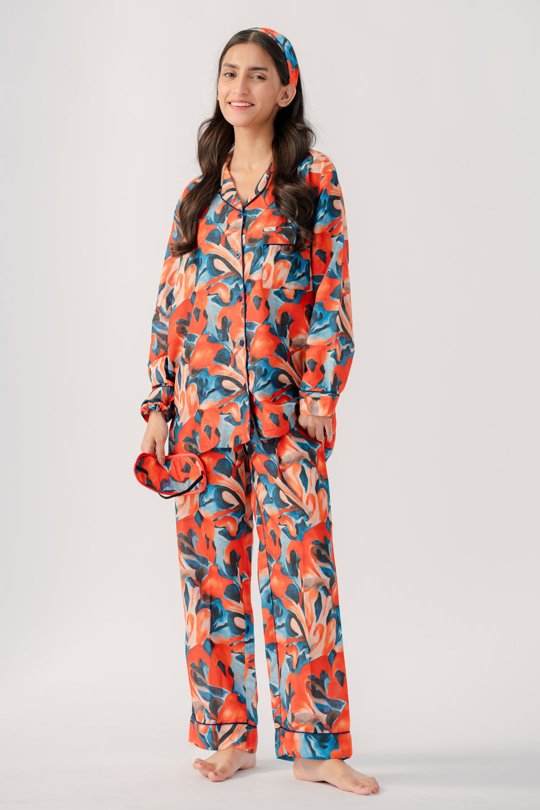 Poly-Rayon PJ Set