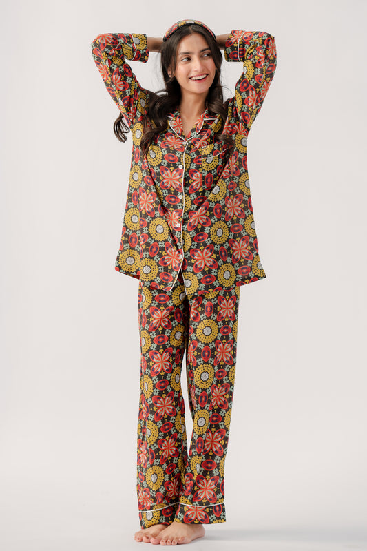 Poly-Rayon PJ Set