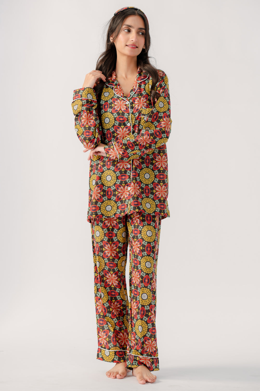 Poly-Rayon PJ Set