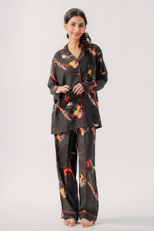 Poly-Rayon PJ Set