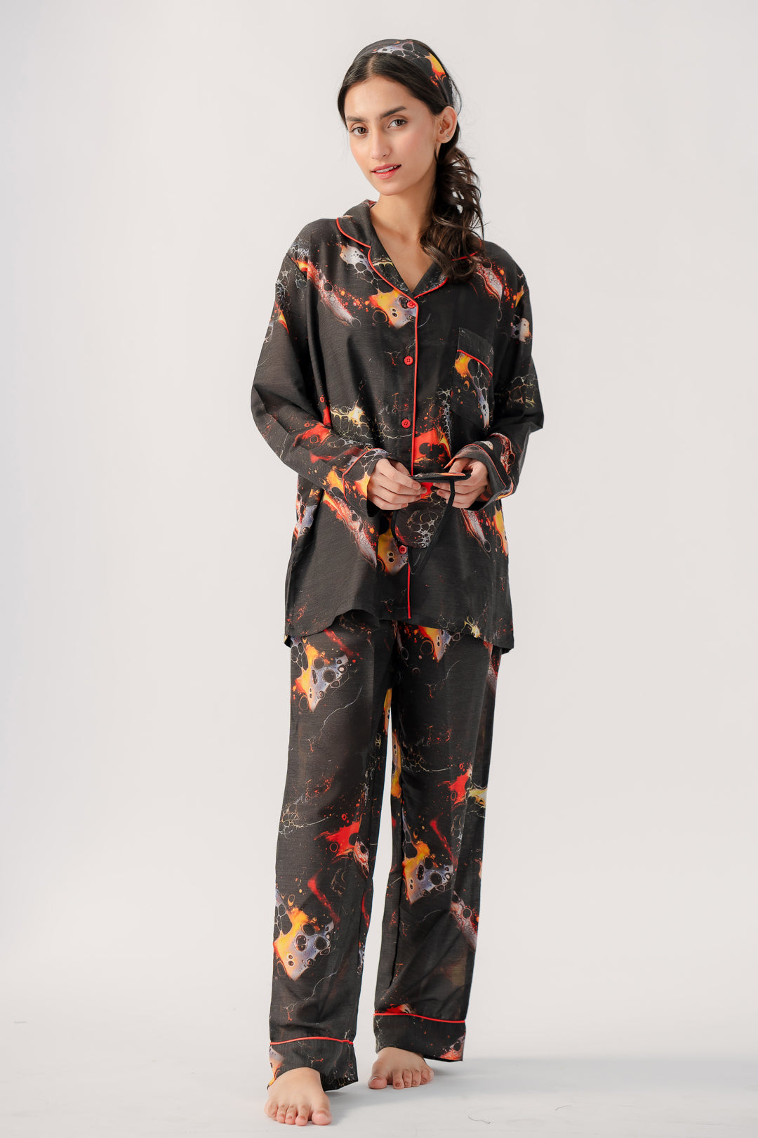 Poly-Rayon PJ Set