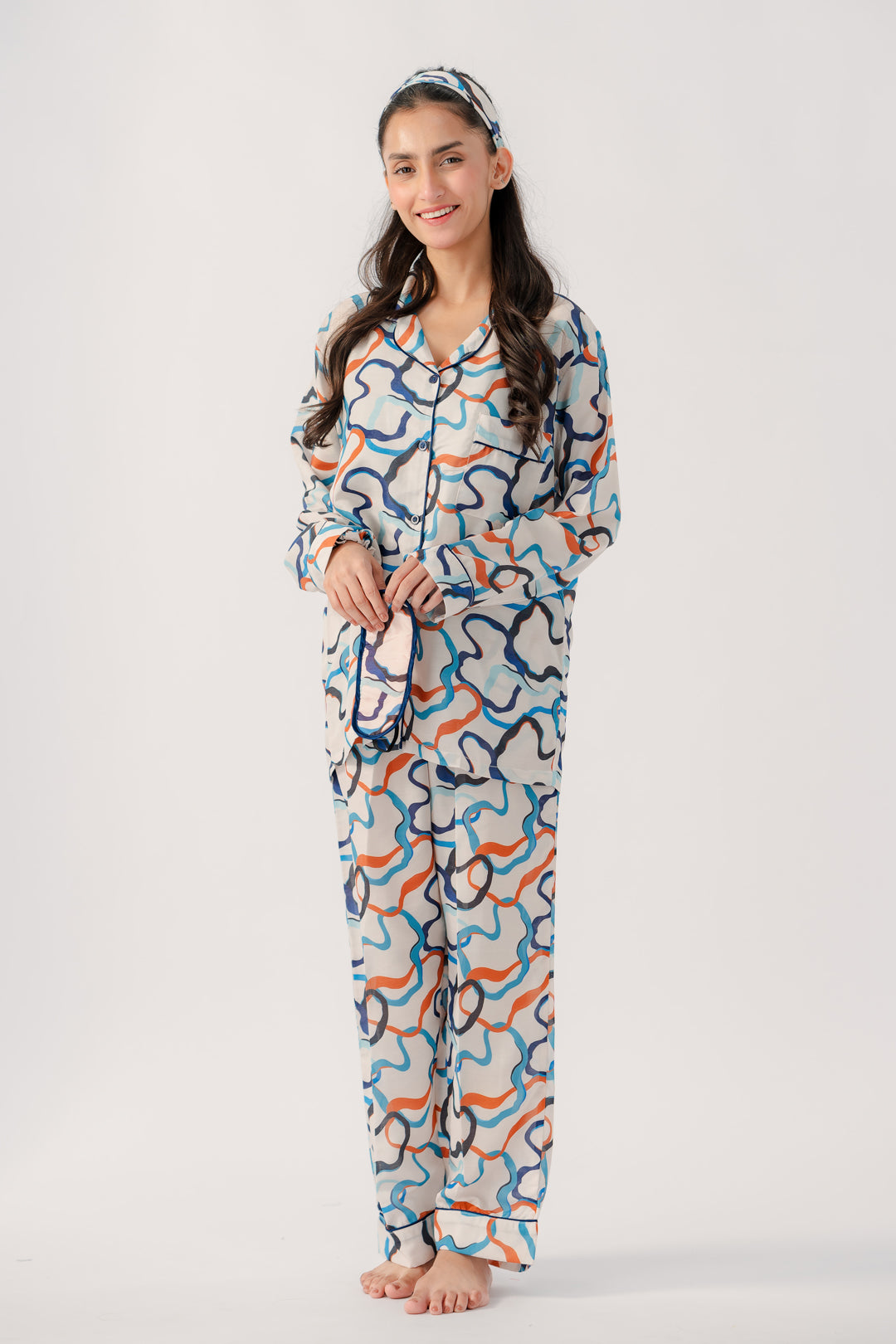 Poly-Rayon PJ Set