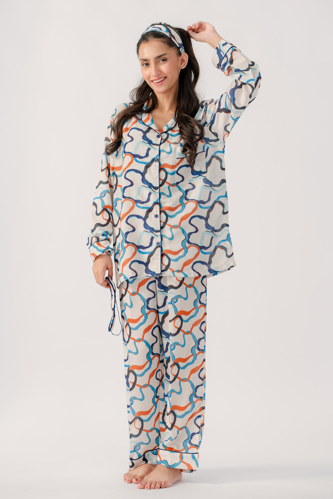 Poly-Rayon PJ Set