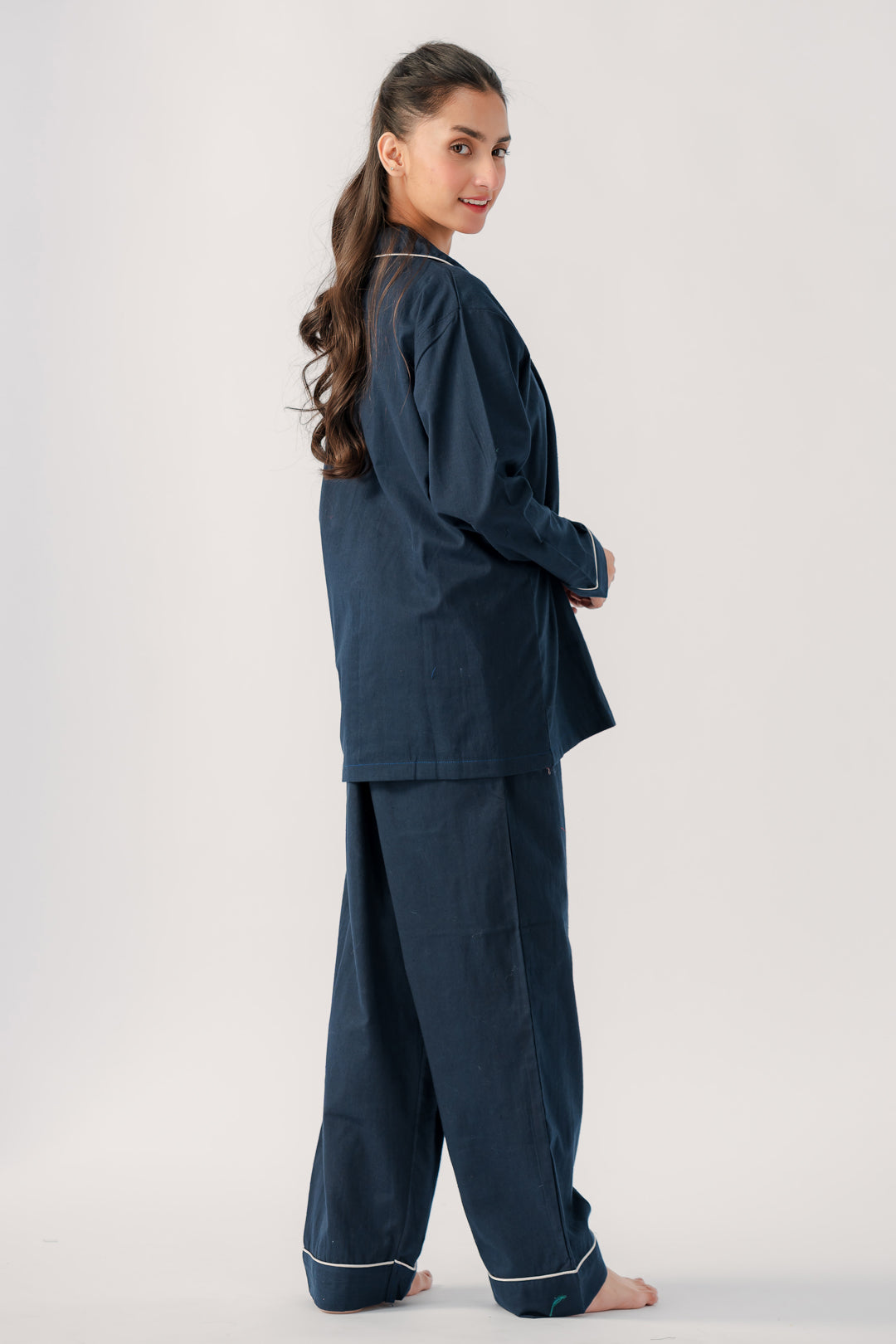 Poly-Rayon Plain PJ Set