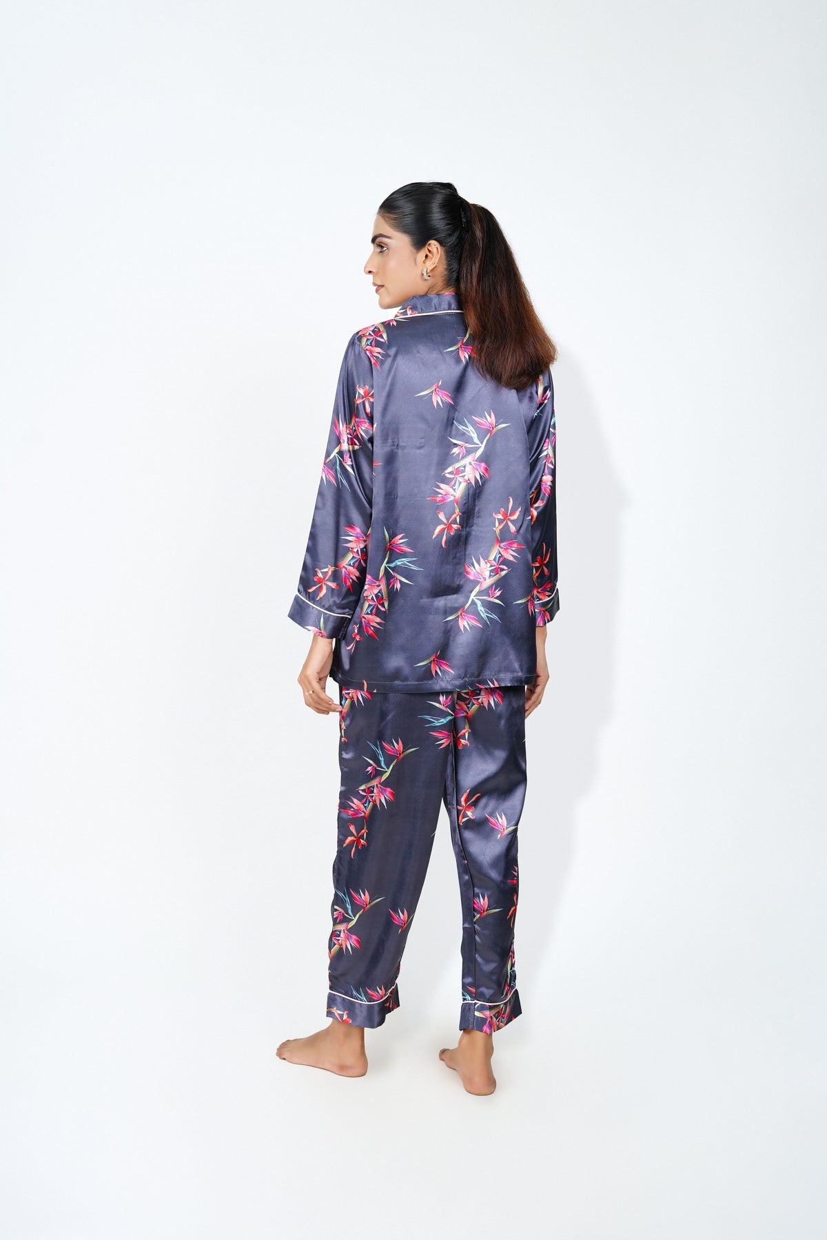 g&g Gleaming Nights 2pc Women Printed Pajama Set Nightdress
