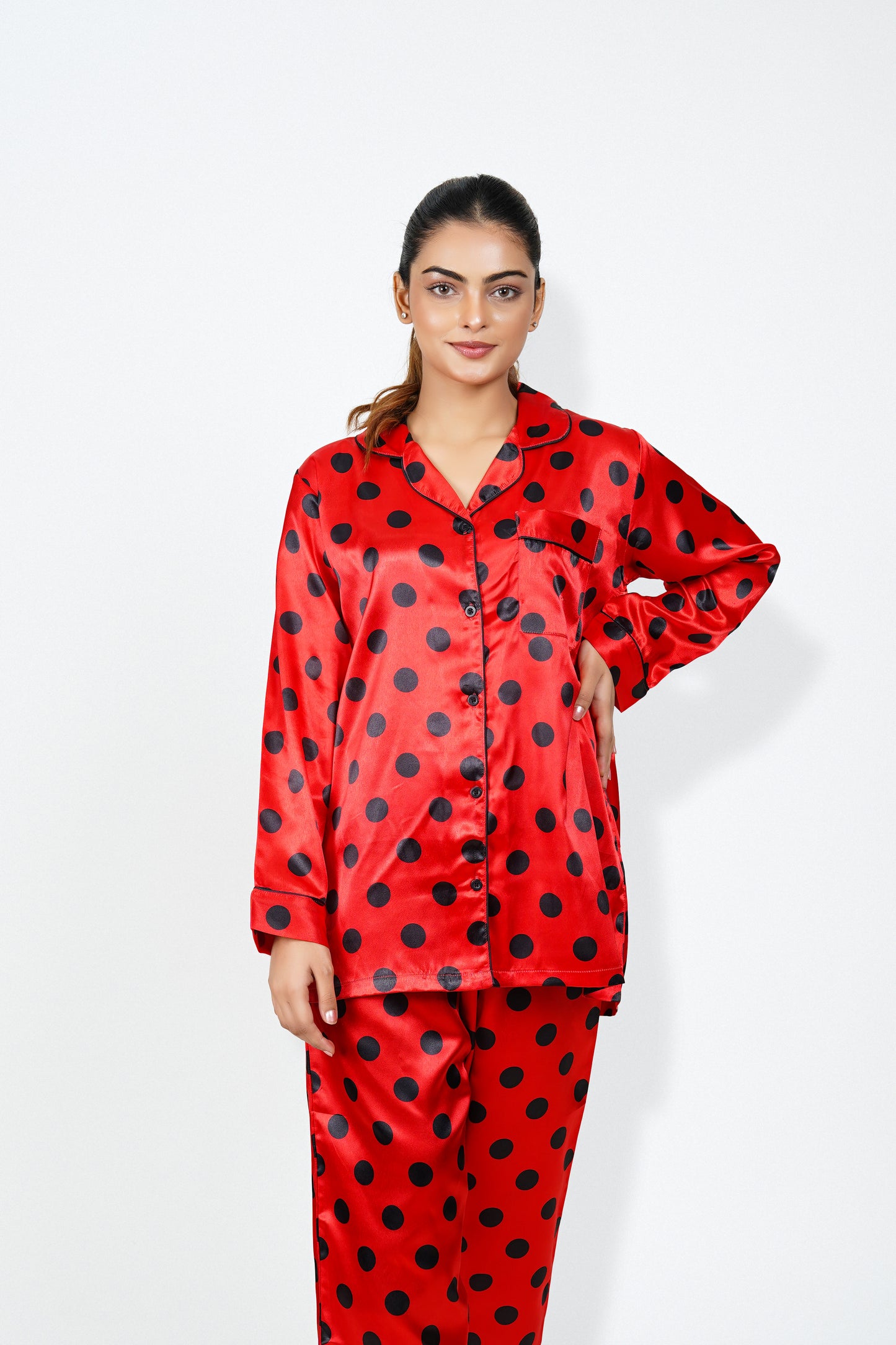 g&g Chic Allure 2pc Women Printed Pajama Set Nightdress