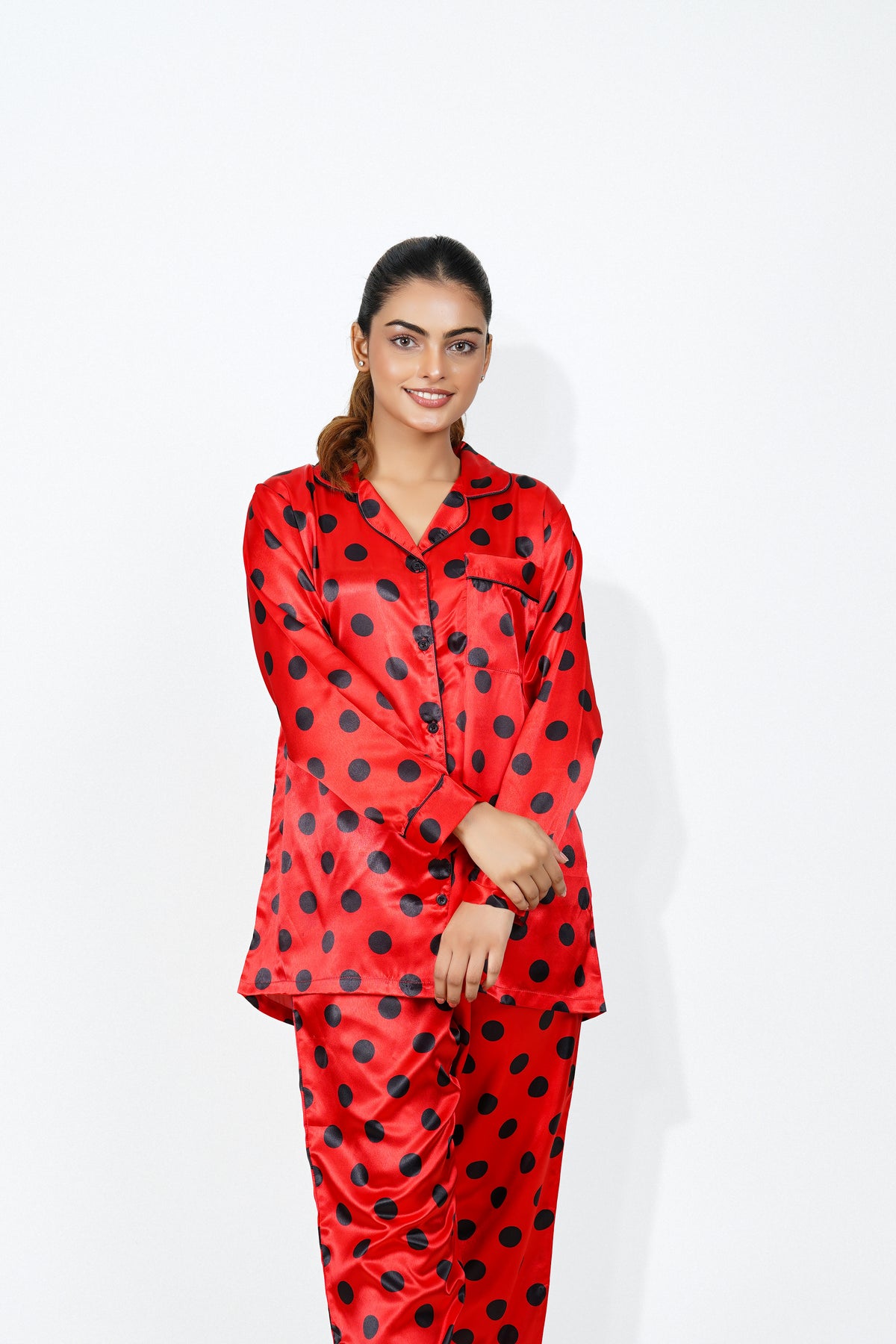 g&g Chic Allure 2pc Women Printed Pajama Set Nightdress