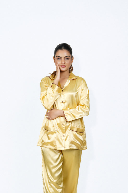 g&g Opulent Touch 2pc Women Printed Pajama Set Nightdress