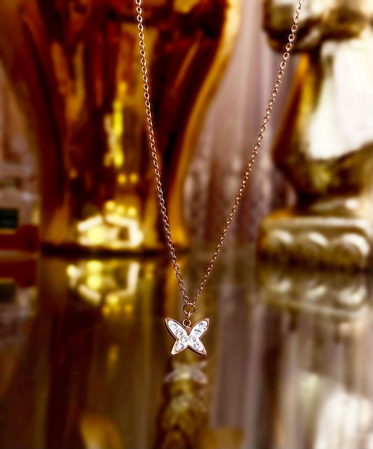 Butterfly Pendant Necklace