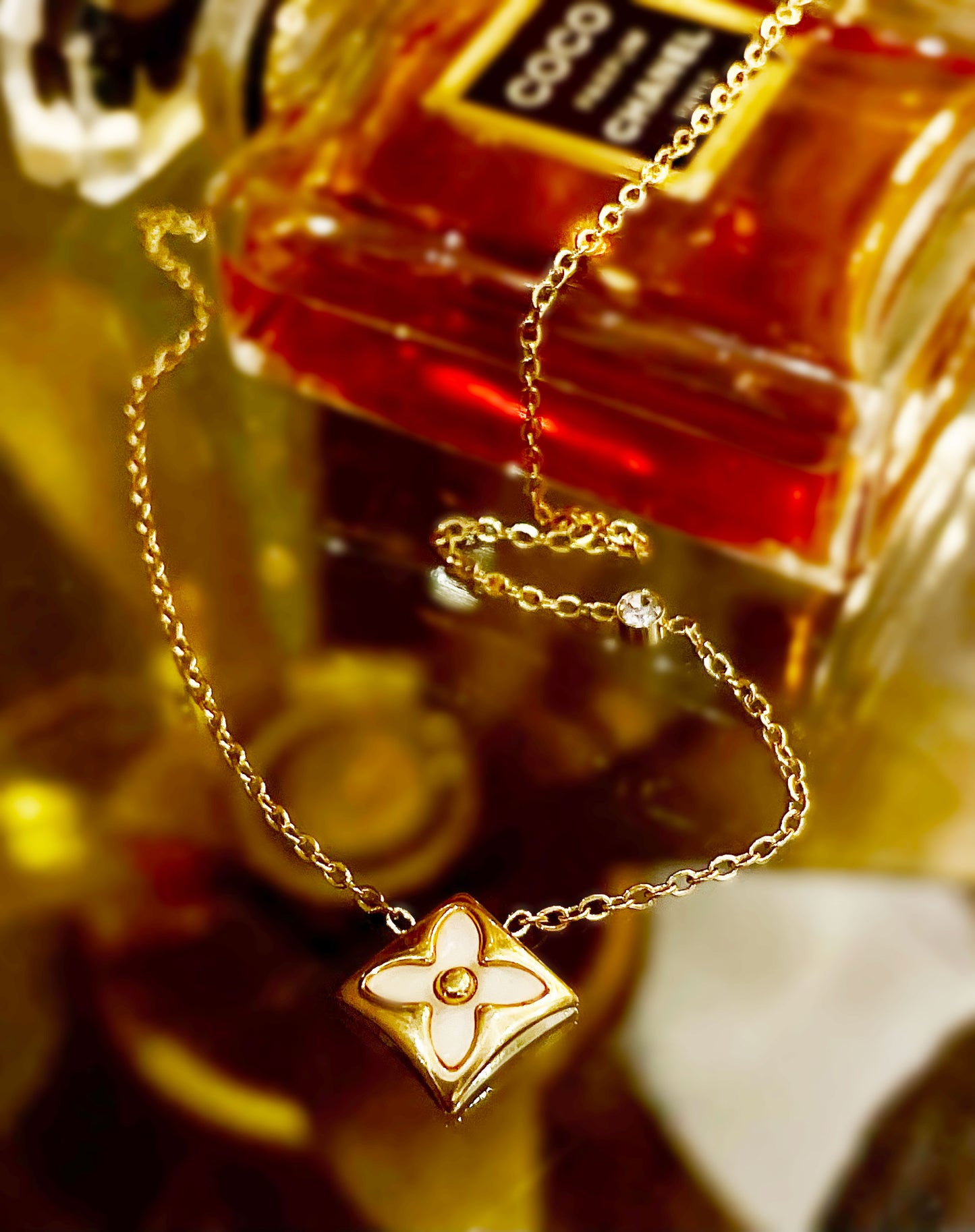 LV Pendant Necklace